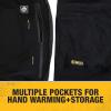 imageDewalt Max Bare Hooded Heated Jacket Dchj067B Polyester UnisexBlack