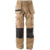 imageDEWALT Protradesman Mens Loose Fit Holster Pocket Cottonpoly Stretch Work PantsTan