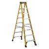imageDeWalt 6Foot Fiberglass Step Ladder 500Pound Load Capacity Type IAA DXL3810068 feet