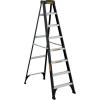 imageDeWalt 8Foot Fiberglass Step Ladder 300Pound Load Capacity Type I DXL311008