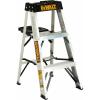 imageDeWalt DXL201004 4Feet Aluminum Stepladder Type IA with 300Pound Duty Rating 4FeetSilver3 feet