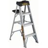 imageDeWalt DXL201004 4Feet Aluminum Stepladder Type IA with 300Pound Duty Rating 4FeetSilver4 feet
