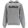 imageDewalt Brand Carrier Hoodie Dxww50015 Polycotton MenHeather Grey