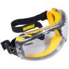 imageDewalt Concealer Clear Anti Fog Dual Mold Safety Goggle Dpg82 Unisex Adult Tinted Anti Fog Adjustable Polycarbonate Full RimClear