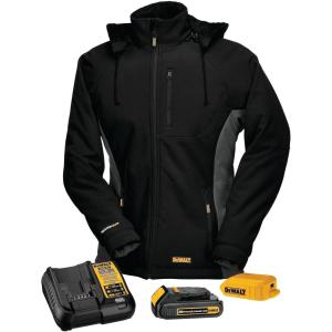 imageDEWALT DCHJ066C12XL 20V12V MAX Womens Heated Jacket Kit Black XXLargeLarge