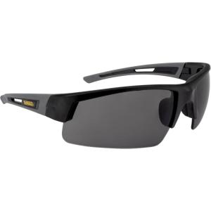 imageDEWALT DPG1002D Crosscut Safety Glasses  Black Half Frame  Smoke Lens  ANSI Z871  1 Pair