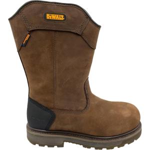 imageDEWALT Mens Tungsten PullOn Aluminum Toe Waterproof Work BootsPalm Crazy Horse