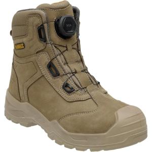 imageDEWALT Richardson Mens BOA Fit System Nubuck Leather Water Resistant Wide Fit Steel Toe Safety Work BootStone