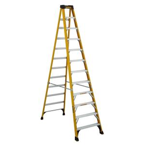 imageDeWalt 10Foot Fiberglass Step Ladder 375Pound Load Capacity Type IAA DXL34101012 feet