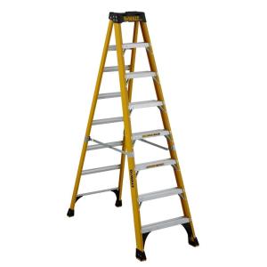 imageDeWalt 10Foot Fiberglass Step Ladder 375Pound Load Capacity Type IAA DXL3410108 feet