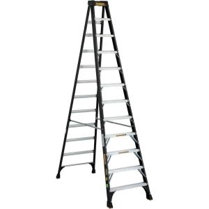 imageDeWalt 12Foot Fiberglass Step Ladder 300Pound Load Capacity Type IA DXL30101212 Feet