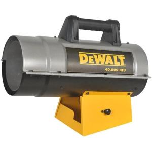 imageDeWalt DXH40FA FALP Heater 40K BTU Black ampamp Yellow