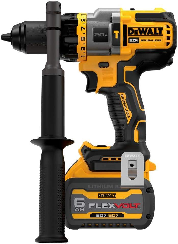 imageDEWALT FLEXVOLT ADVANTAGE 20V MAX Hammer Drill Cordless 12Inch DCD999T1