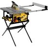 imageDEWALT 10Inch Table Saw with Rolling Stand 3212Inch Rip Capacity DWE7491RS
