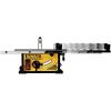 imageDEWALT 10Inch Table Saw with Rolling Stand 3212Inch Rip Capacity DWE7491RS