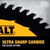 imageDEWALT 10inch Miter Saw BladeTable Saw Blade 2Pack 40T and 60T General Purpose Combo DWA110CMB10 Inches