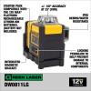 imageDEWALT 12V MAX Laser Level Cross Line Laser 2 x 360 Green DW0811LG2x360 Green