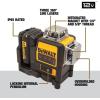 imageDEWALT 12V MAX Laser Level Cross Line Laser 2 x 360 Green DW0811LGRed