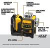 imageDEWALT 12V MAX Line Laser 3 X 360 Green with Laser Measure ToolDistance Meter 100Feet with Bluetooth DW089LG ampamp DW099S