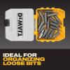 imageDEWALT 18 pc Compact Magnetic Drive Guide Set Yellow DWAF2058CS