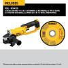 imageDEWALT 20V MAX 412 Inch Cordless Angle Grinder Bare Tool Only DCG412B