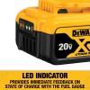 imageDEWALT 20V MAX 5 Ah Lithium Ion Battery and Charger Kit with Bag DCB205CK