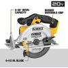 imageDEWALT 20V MAX 612Inch Circular Saw Kit with 50Ah Battery and Charger DCS391P1Circular Saw Kit Only