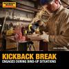 imageDEWALT 20V MAX Angle Grinder Tool Cordless Brushless 4 12 Inch with Paddle Switch and Kickback Brake Tool Only DCG413B