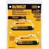 imageDEWALT 20V MAX Battery Compact 20Ah Double Pack DCB2032Battery