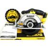 imageDEWALT 20V MAX Circular Saw 612Inch Blade 460 MWO Engine 050 Degree Bevel Capability Battery Not Included  Tool Only DCS391BYellowBlackSilver