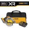 imageDEWALT 20V MAX Circular Saw Cordless 714 inch Battery and Charger Included DCS570H1