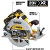 imageDEWALT 20V MAX Circular Saw Cordless with Brake 714 Inch Tool Only DCS570B