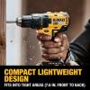 imageDEWALT 20V MAX Cordless Drill Driver Set 12 Inch Electric Drill 2 Speed XR 20 Ah Battery and Charger Included DCD777D1New Battery