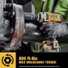 imageDEWALT 20V MAX Cordless Impact Wrench 12 Hog Ring Includes LED Work Light and Belt Clip Bare Tool Only DCF891B