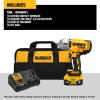 imageDEWALT 20V MAX Cordless Impact Wrench Kit 20V MAX 12quot Hog Ring With 4Mode Speed Includes Battery Charger and Kit Bag DCF900P1Impact Wrench Kit