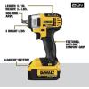 imageDEWALT 20V MAX Cordless Impact Wrench Kit with Hog Ring 38Inch DCF883M2