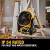 imageDEWALT 20V MAX Cordless Jobsite Fan Battery Powered Rechargeable Fan Portable Tool Only DCE512B
