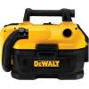 imageDEWALT 20V MAX Cordless WetDry Vacuum Portable Shop Vac 2 Gallon Tank Capacity Tool Only DCV580H