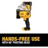 imageDEWALT 20V MAX LED Work Light Handheld Spotlight with 508 Yard Distance Pivoting Head 1500 Lumens Cordless Battery Not Included DCL043Spotlight
