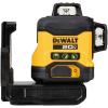 imageDEWALT 20V MAX Laser Level Cross Line Laser 3X360 Green Bare Tool Only DCLE34031BLaser Level Bare Tool Only