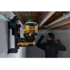 imageDEWALT 20V MAX Laser Level Cross Line Laser 3X360 Green Bare Tool Only DCLE34031BLaser Level Bare Tool Only