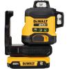 imageDEWALT 20V MAX Laser Level Cross Line Laser 3X360 Green Bare Tool Only DCLE34031BLaser Level Kit