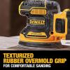 imageDEWALT 20V MAX Orbital Sander Cordless 5Inch Sander Tool 2Ah 800012000 OPM Variable Speed Dial Storage Bag Battery and Charger Included DCW210D1