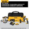 imageDEWALT 20V MAX Power Tool Combo Kit 4Tool Cordless Power Tool Set with 2 Batteries and Charger DCK423D2