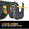 imageDEWALT 20V MAX Reciprocating Saw 3000 Strokes Per Minute Variable Speed Trigger Bare Tool Only DCS380BRecip Saw Only