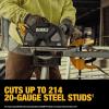 imageDEWALT 20V MAX XR 714 in Metal Cutting Circular Saw Tool Only DCS383B
