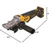 imageDEWALT 20V MAX XR Angle Grinder with Brake 5Inch Flathead Paddle Switch Tool Only DCG413FB