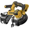 imageDEWALT 20V MAX XR Bandsaw Brushless Motor Portable and Cordless 338 Inch Cut Capacity 5Ah Battery and Charger Included DCS378P1Bare Tool Only