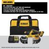 imageDEWALT 20V MAX XR Bandsaw Brushless Motor Portable and Cordless 338 Inch Cut Capacity 5Ah Battery and Charger Included DCS378P1Kit with Battery