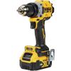 imageDEWALT 20V MAX XR Brushless Cordless 12 in DrillDriver Kit DCD800P1 Yellow